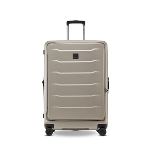 PHOENIX ML Trolley L Champagne: Stilvoller, großer Reisekoffer aus Hartschale in Champagner-Optik