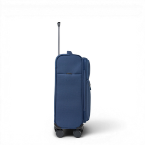 Seitenansicht des kleinen Stratic LITE Trolleys mit integriertem Adressschild
