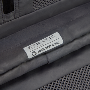 Detail vom Innenfutter aus recycelten Materialien beim BUZZ Trolley M