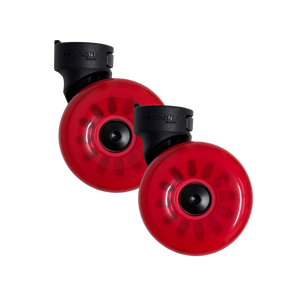 360°-Spinner-Rollen im Set in Pink mit SystemONE DirectX™-Schnellverschluss