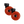 360°-Spinner-Rollen im Set in Weinrot mit SystemONE DirectX™-Schnellverschluss