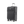 Schräge Frontansicht des leichten Koffers LITE L in black für Langzeitreisen (Maße: 78x46x29 cm)