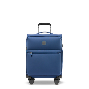 Ultraleichter Weichgepäck Koffer S LITE in blue von vorne – 2,2 kg Handgepäck mit Stratic Connect™ NFC-Chip