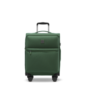 Ultraleichter Weichgepäck Koffer S LITE in dark green von vorne – 2,2 kg Handgepäck mit Stratic Connect™ NFC-Chip