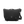 Move Kollektion Messenger Bag aus schwarzem Nylon in Vorderansicht mit Überschlag und zwei Verschluss-Schnallen