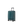 Schräge Frontansicht des Stratic Novium ML Koffers in Größe S (55x40x23 cm) in Petrol mit integrierter Vortasche für schnellen Zugriff