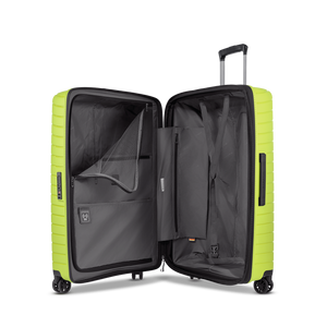 Innenansicht NOVIUM SL Trolley L mit praktischen Fächern und Packriemen
