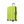 Frontansicht des großen NOVIUM SL Trolley L in Lime Green mit leichtläufigen Rollen
