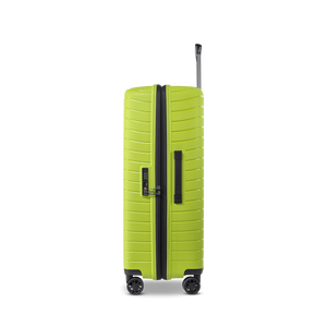 Seitenansicht des NOVIUM SL Trolley L mit integriertem TSA-Zahlenschloss