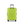 Rückansicht des NOVIUM SL Trolley M in Lime Green mit Fokus auf das robuste Design und das stabile Rollensystem