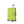 Frontansicht des NOVIUM SL Trolley M in Lime Green mit leichtläufigen Rollen