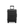 Premium-Aluminium-Trolley PHOENIX ALU in Black, Größe S – Frontansicht des hochwertigen Koffers mit smarter Technologie und robuster Rillenstruktur