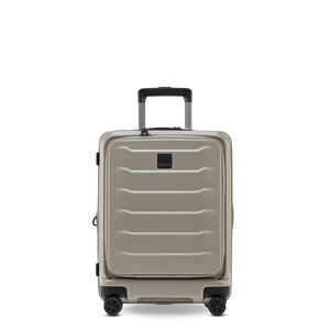 Phoenix ML Robuster Handgepäck-Hartschalenkoffer mit integriertem Laptopfach auf der Vorderseite
