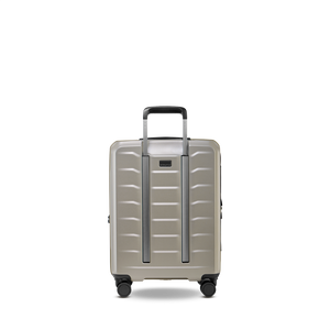 Rückansicht des PHOENIX SL Kabinentrolleys (Größe S) aus robuster, kratzfester Hartschale – ideal als Boardgepäck für Flugreisen