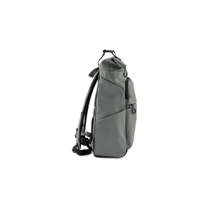 STRATIC Vibe Daily Backpack gris, vue de l'autre côté – Bâche résistante aux intempéries