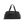 STRATIC Vibe Duffle Bag L noir, vue de face – Sac de voyage déperlant en bâche