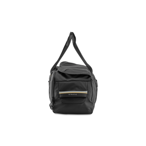 Sac de voyage STRATIC Vibe noir, vue latérale avec poignée de transport au rembourrage souple