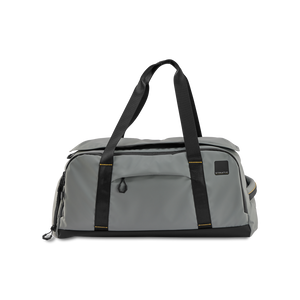STRATIC Vibe Duffle Bag L gris, vue de face – Sac de voyage déperlant en bâche