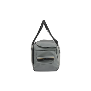 Sac de voyage STRATIC Vibe gris, vue latérale avec poignée de transport au rembourrage souple