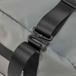 Sac de voyage STRATIC Vibe gris, vue détaillée – Bandoulière ergonomique amovible
