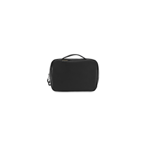 STRATIC Vibe Toiletry Bag czarna, tył – wytrzymała, wodoodpychająca kosmetyczka