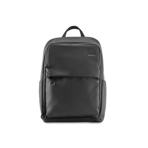 STRATIC Vibe Travel Backpack czarny, widok z przodu – wodoodpychający plecak podróżny jako bagaż podręczny