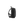 STRATIC Vibe Travel Backpack zwart zijaanzicht met vak voor drinkfles