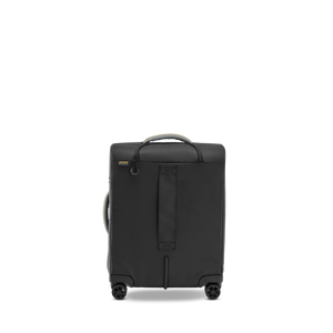 STRATIC Vibe Trolley S czarna, tył – wodoodpychająca walizka podręczna ze wzmocnioną ochroną