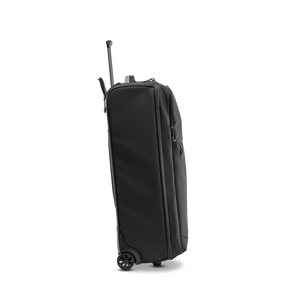 STRATIC Vibe Wheeled travel bag noir, vue de l'autre côté – Design fin et déperlant