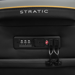 STRATIC Vibe Wheeled travel bag noir, détail – Cadenas à combinaison TSA intégré pour voyager en toute sécurité