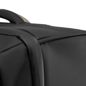 STRATIC Vibe Wheeled travel bag noir, détail – Fermetures éclair et tirettes déperlantes