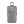 STRATIC Vibe Wheeled travel bag gris, vue de face – Sac à roulettes déperlant avec poignée télescopique sortie