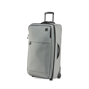 STRATIC Vibe Wheeled travel bag gris, vue de face de biais – Sac de voyage polyvalent à roulettes