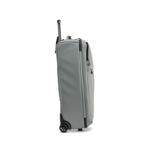 STRATIC Vibe Wheeled travel bag gris, vue de l'autre côté – Design fin et déperlant