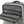 Sac à roulettes STRATIC Vibe gris, détail – Poche frontale ouverte avec compartiment zippé et poche plaquée