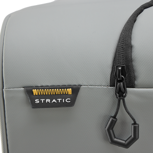 STRATIC Vibe Wheeled travel bag gris, détail – Fermetures éclair et tirettes déperlantes